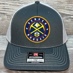 Denver Nuggets 3D Snapback Trucker Hat- Charcoal/ White
